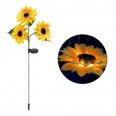 Solar Sunflower Lights LED Solar Lights for Outdoor Patio Lawn Garden Yard Pathway Decoration